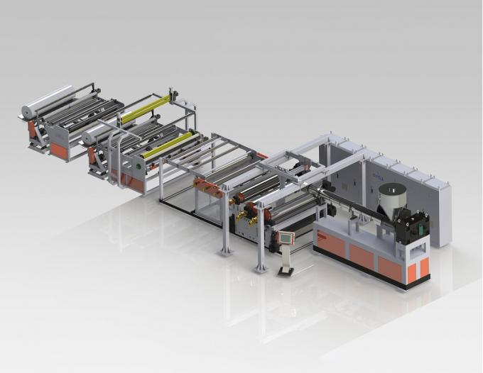 Ligne de production de films PVB PVB Machine d'extrusion de film de verre pour véhicules de construction 3