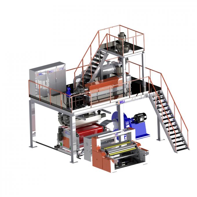 Pp fondent le textile tissé enflé de machine de production de tissu non faisant la machine peuvent être adaptés aux besoins du client 0