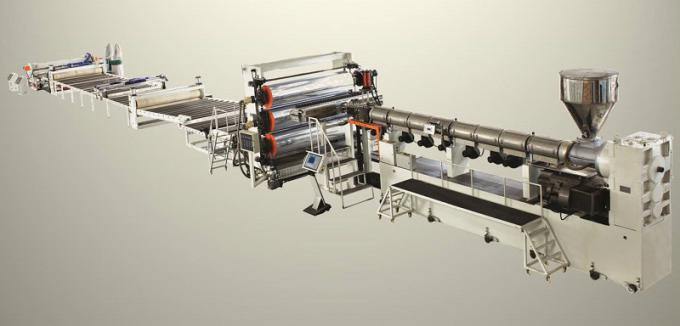 Ligne de production de panneaux d'extrudeuse à peak CA d'acétate de cellulose 250-500 kg/h 0