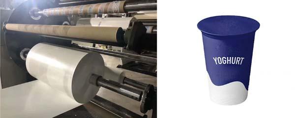 Picoseconde ligne fabrication élevée d'extrusion de feuille de cinq couches de tasse de yaourt de machine de feuille de barrière d'EVOH 1