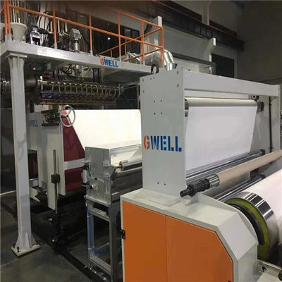 La chaîne de production non-tissée de tissu de pp Meltblown pp fondent le tissu enflé faisant la machine