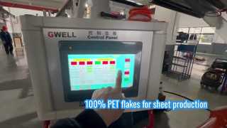ligne d'extrusion de feuilles pour animaux de compagnie