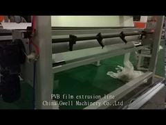 Ligne d'extrusion de film PVB, machine de production de film intermédiaire en verre PVB