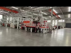Ligne de production de coextrusion à 3 couches EVA/POE/EPE, vidéo d'affichage statique sans fonctionnement