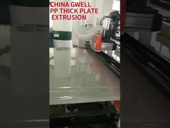 Machine d'extrusion de plaques de 3 à 8 mm d'épaisseur en PP