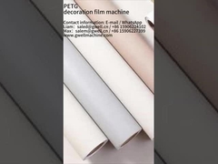 GWELL extrusion de film de décoration PETG d'épaisseur 0,15 mm