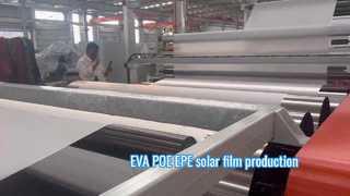 Ligne de production de films solaires GWELL POE