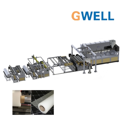 acheter Ligne d'extrusion de film solaire EVA/POE/EPE pour l'encapsulation de cellules solaires, vitesse maximale du revêtement: 16 m/s online manufacture