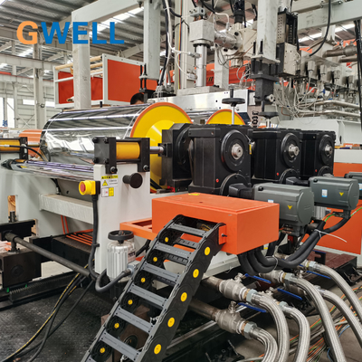 acheter Ligne d'extrusion de feuilles d'emballage PET à extrudeuse bi-vis de 300 à 1200 kg/h, capacité personnalisée, sans cristalliseur online manufacture