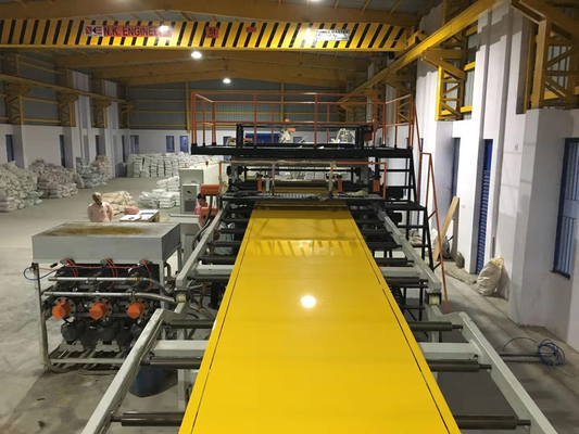 acheter Ligne d'extrusion de planche de revêtement à vis unique pour profilés composites en bois plastique WPC de 8 mm online manufacture