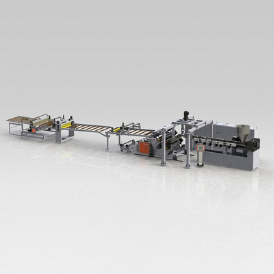 acheter Panneau en plastique épais simple de la vis pp faisant la ligne d'extrusion de machine online manufacture