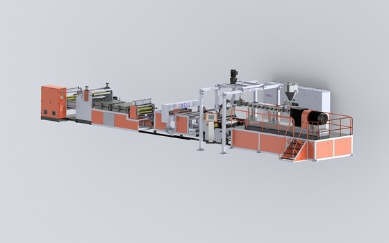 acheter 450-1500 kg/h Ligne de production de feuilles thermoformantes de PET online manufacture