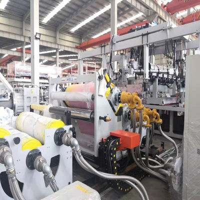 acheter Ligne d'extrusion de feuille de PETG à 600 kg/h, épaisseur de 0,15-2 mm et structure multicouche online manufacture