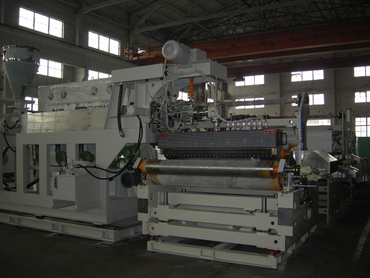 acheter Machine à extrusion à trois couches Tpu pour la fabrication de films moulés Extrudeuse à vis unique online manufacture