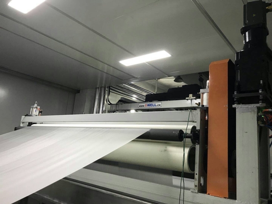 acheter Ligne de production de films PVB de haute capacité pour le verre stratifié automobile et bâtiment de 1300 à 3 200 mm de large et d'une épaisseur de 0,2-1,52 mm online manufacture