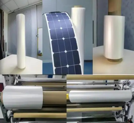 acheter Fournir la même première recette de film solaire, GWELL EVA POE ligne d'extrusion de film solaire 2200-2600mm largeur, haute capacité haute vitesse linéaire online manufacture