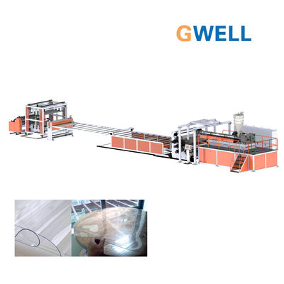 acheter Ligne de production de feuilles de PVC PP PE PS ABS 1000kg H online manufacture