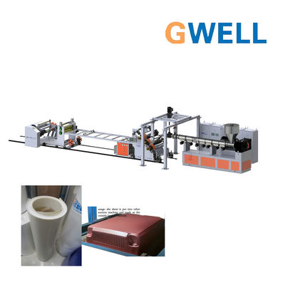 acheter Ligne en plastique opaque boudineuse à vis d'extrusion de feuille de la machine GPPS de production de feuille de GPPS jumelle online manufacture