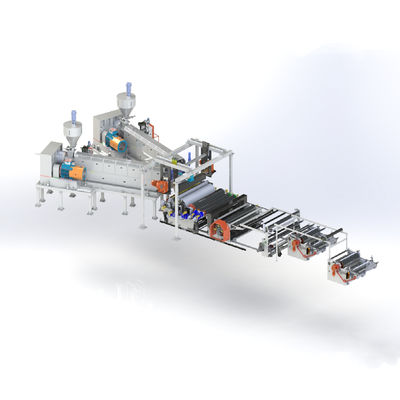 acheter Verres de sûreté d'automobile d'EVA Cast Film Extrusion Line EVA Film Making Machine 2200mm online manufacture