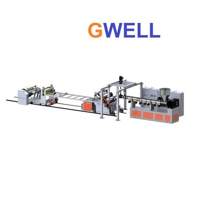 acheter Ligne adaptée aux besoins du client d'extrusion de machine d'extrudeuse de laboratoire de feuille de TPU avec la vis simple online manufacture