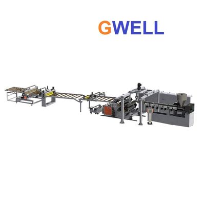 acheter ligne d'extrusion de panneau sanitaire de HANCHES de 2100mm GPPS online manufacture