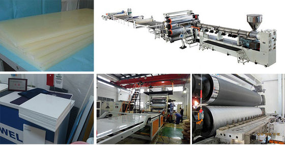 acheter Ligne d'extrusion de conseil de publicité d'extrudeuses de feuille de HDPE de PE d'ABS de pp online manufacture