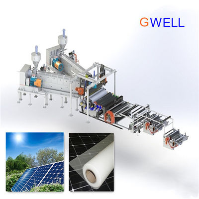 acheter Ligne de production de film d'emballage photovoltaïque solaire EVA / POE 0,3 - 1 mm d'épaisseur online manufacture