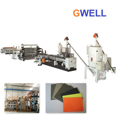 acheter Ligne d'extrusion de panneau de publicité d'extrudeuses de feuille de PEHD de PE d'ABS de pp 400kg H online manufacture