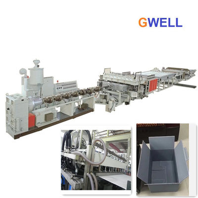 acheter Ligne creuse boudineuse à vis d'extrusion de panneau de PE jumelle de machine de production de panneau de trellis de PE online manufacture