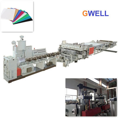 acheter Panneau de cavité de PC faisant la machine d'extrudeuses de feuille de polycarbonate de section de cavité de machine online manufacture