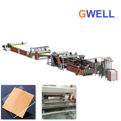 acheter Ligne conseil d'extrusion de feuille de GPPS de GPPS faisant la longue durée de machine et à haute production transparents online manufacture