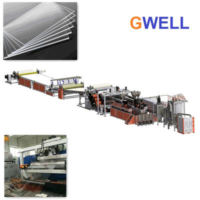 acheter Boudineuse à vis simple de milliseconde Board Extrusion Line de machine de milliseconde Transparent Sheet Production online manufacture