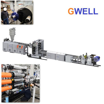 acheter Feuille molle de PVC faisant à machine la chaîne de production en plastique de plat 400kg H online manufacture