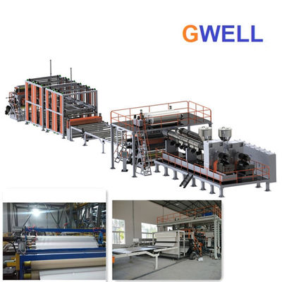 acheter Feuille de imperméabilisation de membrane de TPO faisant la ligne d'extrusion de film de preuve de l'eau de la machine TPO online manufacture