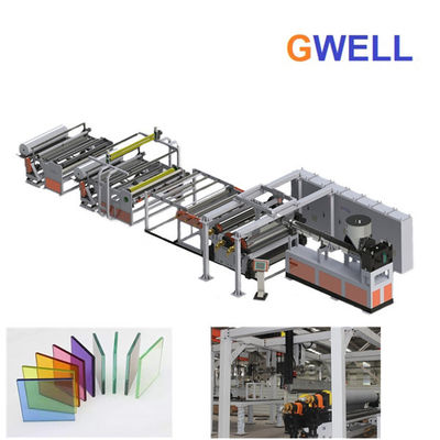 acheter Feuille en verre de PVB effectuant à ligne usine d'extrusion de film de couche intermédiaire de la machine PVB de machine des ventes directes online manufacture