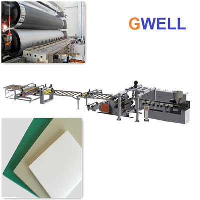 acheter Tableau PETG ligne d'extrusion pour l'affichage de l'armoire publicitaire vis unique vis parallèle vis à couple élevé haute sortie online manufacture