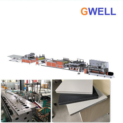 acheter Pp creusent la ligne de construction conseil d'extrusion de feuille de construction de plastique faisant la machine online manufacture