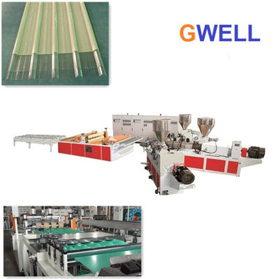 acheter Ligne vitrée ASA Co Extrusion Machine d'extrusion de panneau de toit de PVC de tuile de résine synthétique online manufacture