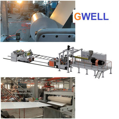 acheter Chaîne de production à une seule couche de feuille de PLA pour l'extrudeuse de feuille en plastique de Thermoforming online manufacture