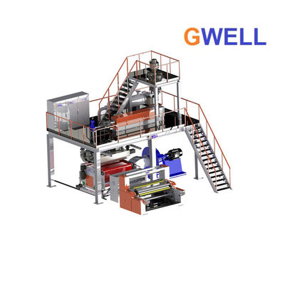 acheter La chaîne de production non-tissée de tissu de pp Meltblown pp fondent le tissu enflé faisant la machine online manufacture