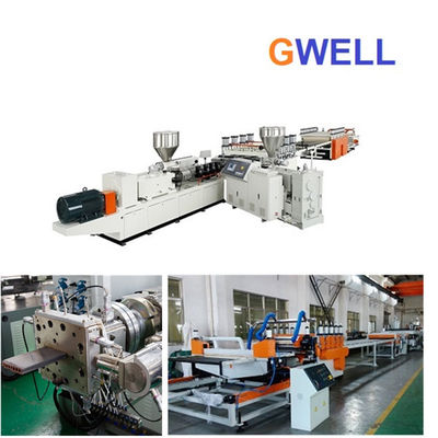 acheter Le PVC écument ligne machine d'extrusion de conseil de production de plancher de PVC online manufacture