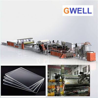 acheter Ligne de production de feuilles PC personnalisées 200 kg/h 300 kg/h 450 kg/h online manufacture