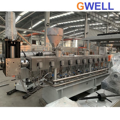 acheter feuille jumelle parallèle d'ANIMAL FAMILIER de machine de boudineuse à vis de 95mm faisant les équipements auxiliaires online manufacture