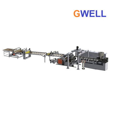 acheter Ligne d'extrusion de panneau d'armoire en PP PE ABS PVDF 600 kg/h 1000 - 2000 mm Largeur online manufacture