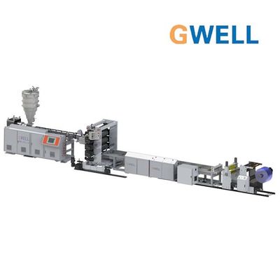 acheter Machine en plastique de boudineuse à vis de feuille de PVC de Tableau de rideau mou en couverture online manufacture