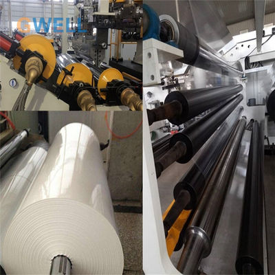 Acheter Machine d'extrusion de feuilles PP à faible consommation d'énergie et à capacité élevée pour la ligne de production de feuilles thermoformées d'une épaisseur de 0,15 à 3 mm online manufacture