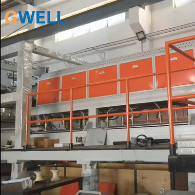 acheter Ligne d'extrusion de film solaire EVA de 2600 mm de large avec une sortie de 300 à 700 kg/h et un taux de rétrécissement ≤ 2% pour l'encapsulation de panneaux solaires online manufacture